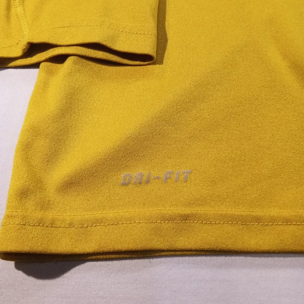 Nike Mizzou Tigers‎ Dri-Fit Long Sleeve Shirt Yellow Men's XL Good